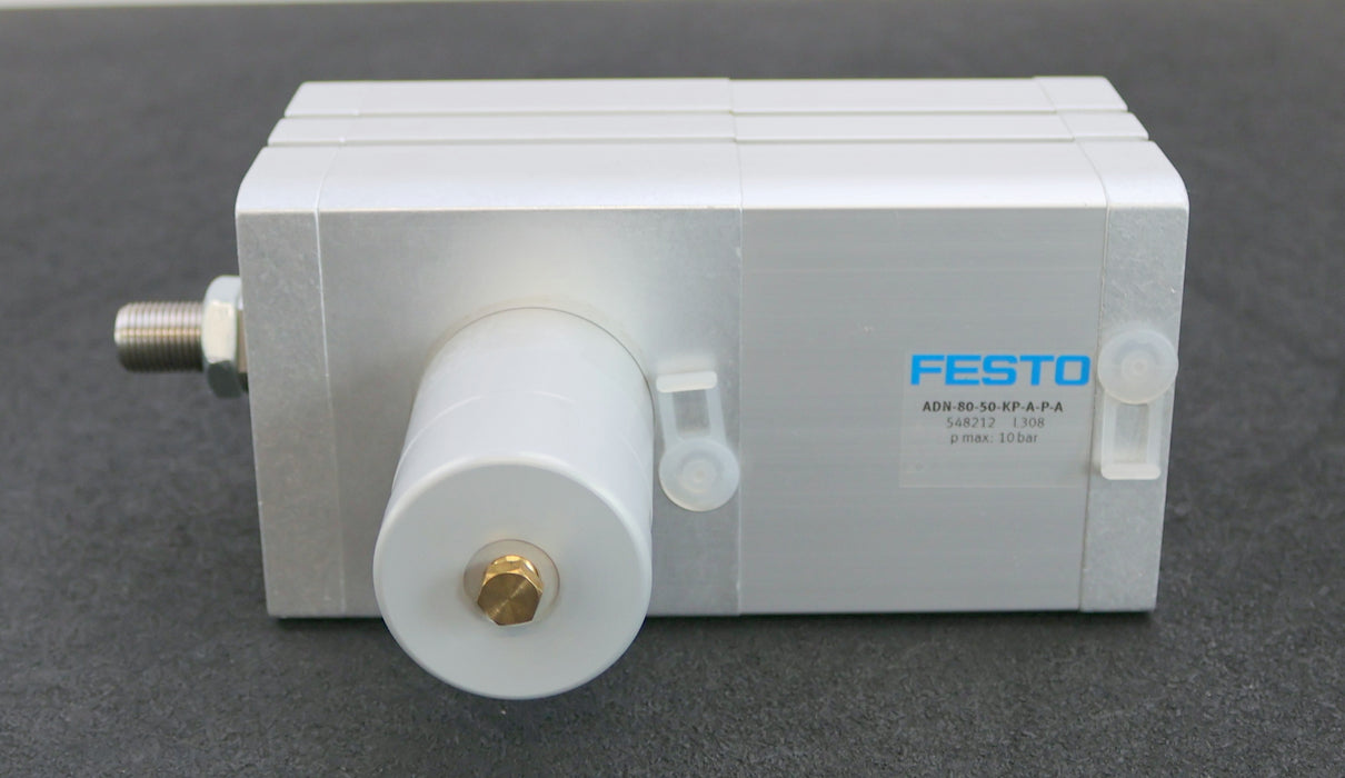 Bild des Artikels FESTO-Kompsktzylinder-ADN-80-50-KP-A-P-A-Mat.Nr.-548212-KolbenØ-80mm-Hub-50mm