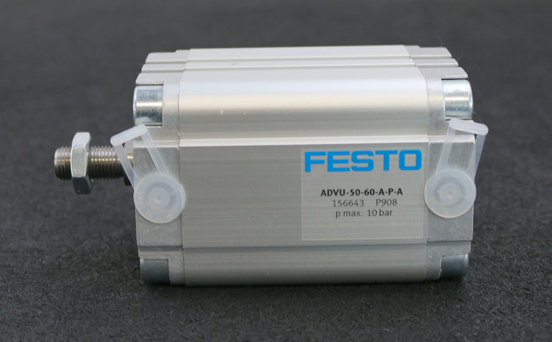 Bild des Artikels FESTO-Kompsktzylinder-ADVU-50-60-A-P-A-Mat.Nr.-156643-KolbenØ-50mm-Hub-60mm