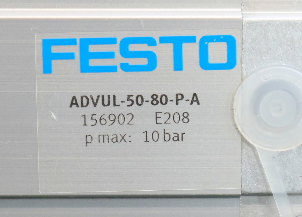 Bild des Artikels FESTO-Kompsktzylinder-ADVUL-50-80-P-A-Mat.Nr.-156902-KolbenØ-50mm-Hub-80mm