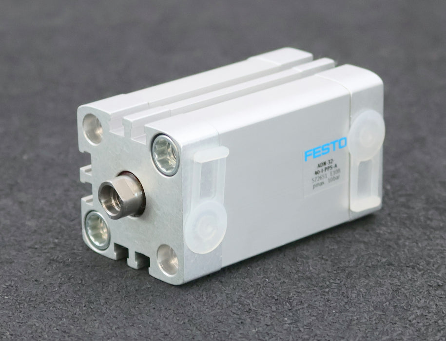 Bild des Artikels FESTO-Kompsktzylinder-ADN-32-40-I-PPS-A-Mat.Nr.-572651-KolbenØ-32mm-Hub-40mm