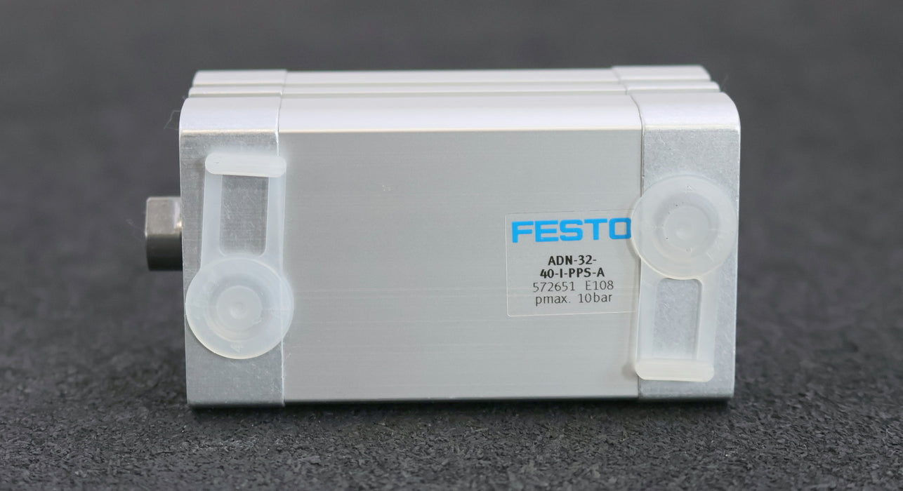 Bild des Artikels FESTO-Kompsktzylinder-ADN-32-40-I-PPS-A-Mat.Nr.-572651-KolbenØ-32mm-Hub-40mm