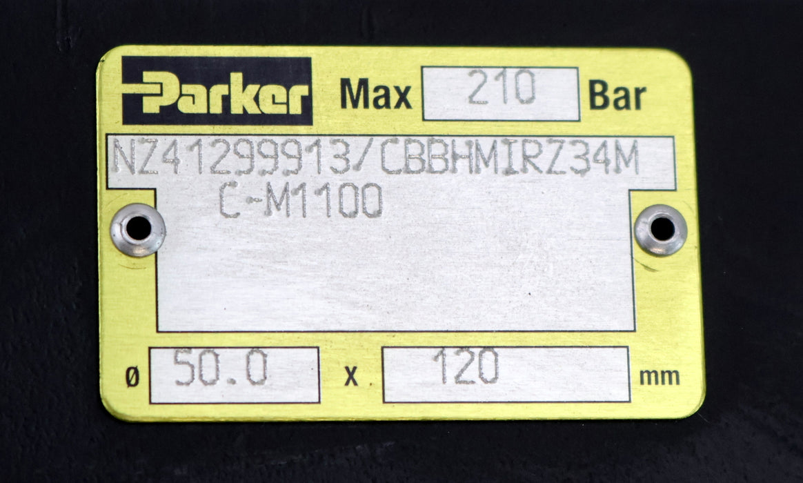 Bild des Artikels PARKER-Hydraulikzylinder-mit-Kuppelbolzen-Doppelsteg-CBBHMIRZ34MC-M1100