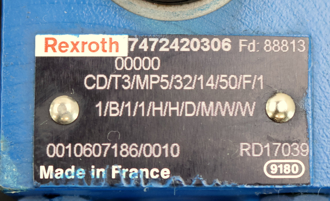 Bild des Artikels REXROTH-Hydraulikzylinder-CD/T3/MP5/32/14/50/F/11/B/1/1/H/H/D/M/W/W-7472-420-306