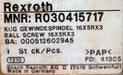 Bild des Artikels REXROTH-Kugelgewindespindel-16X5RX3-R030415717-SpindelØ-16mm-Steigung-5mm