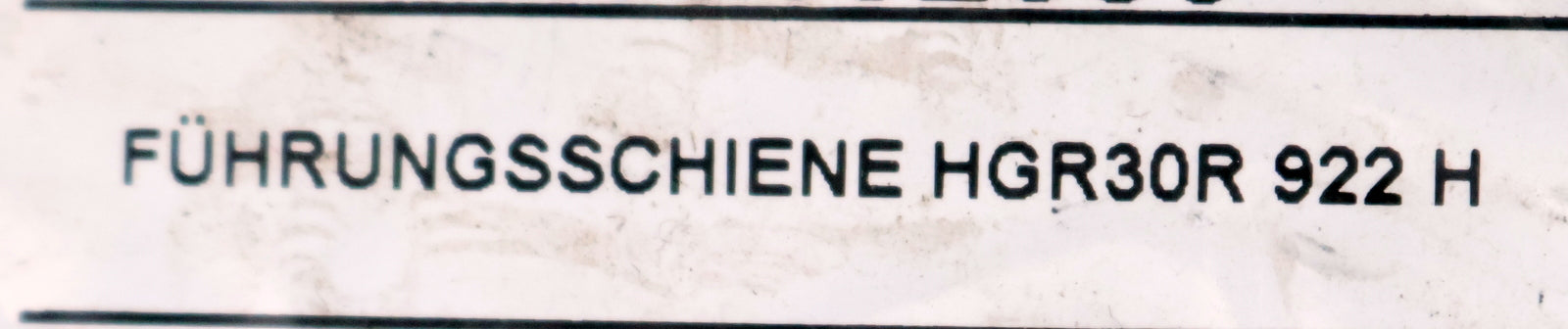 Bild des Artikels HIWIN-Führungsschiene-HGR30R-922H-Länge-922mm-unbenutzt