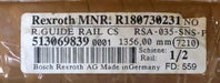 Bild des Artikels REXROTH-Rollenschiene-Roller-Rail-RSA-035-SNS-P-MNR:-R180730231-Länge-1356mm