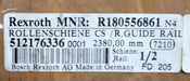 Bild des Artikels REXROTH-Rollenschiene-Roller-Rail-MNR:-R180556861-Länge-2380mm-unbenutzt