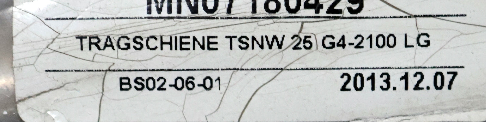 Bild des Artikels INA-Tragschiene-TSNW-25-G4-2100-LG-Länge-2100mm-unbenutzt
