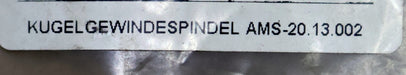 Bild des Artikels GFM-Kugelrollspindel-mit-einer-Mutter-Typ-AMS-20.13.002-SpindelØ-63mm-1-gängig