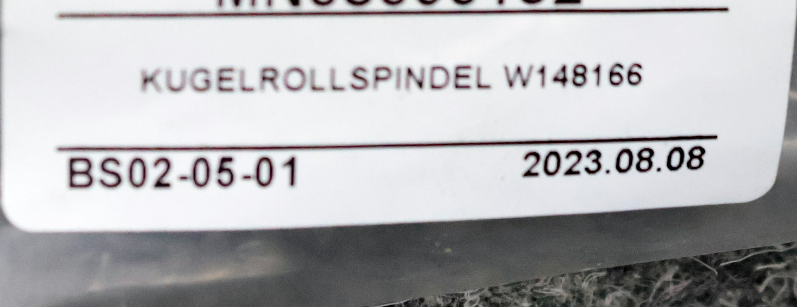 Bild des Artikels LANDIS-Kugelrollspindel-mit-einer-Mutter-Typ-W148166-SpindelØ-42mm-unbenutzt