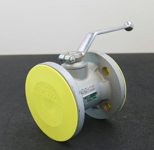 Bild des Artikels BÖHMER-Flanschkugelhahn-FKK-V-015.1191-DN40-PN25-FlanschØ-150mm-unbenutzt