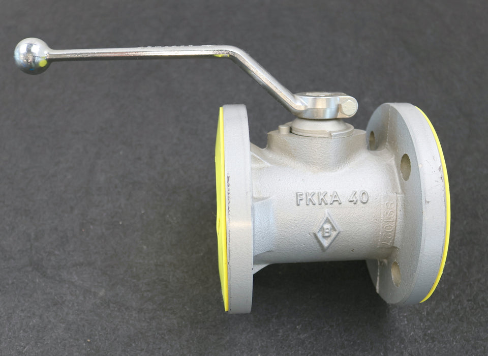 Bild des Artikels BÖHMER-Flanschkugelhahn-FKK-V-015.1191-DN40-PN25-FlanschØ-150mm-unbenutzt