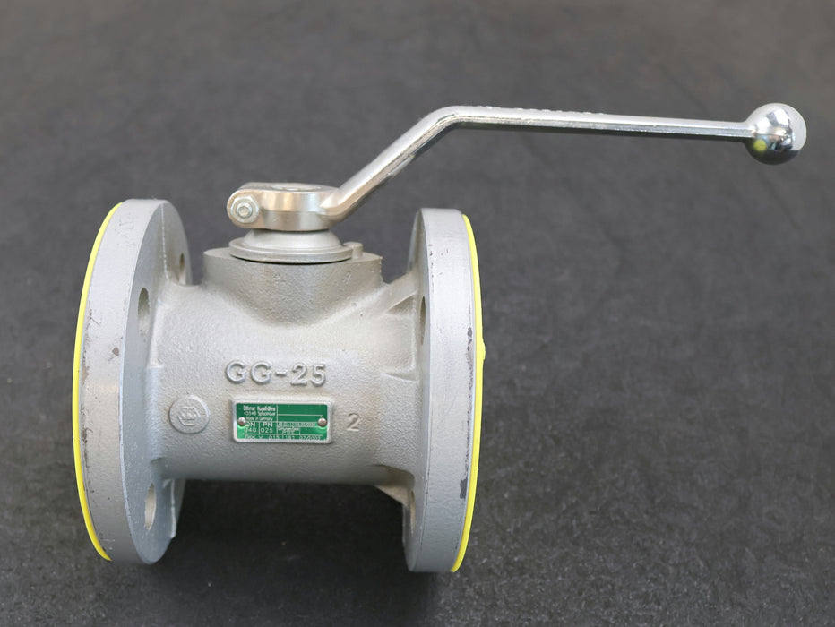 Bild des Artikels BÖHMER-Flanschkugelhahn-FKK-V-015.1191-DN40-PN25-FlanschØ-150mm-unbenutzt