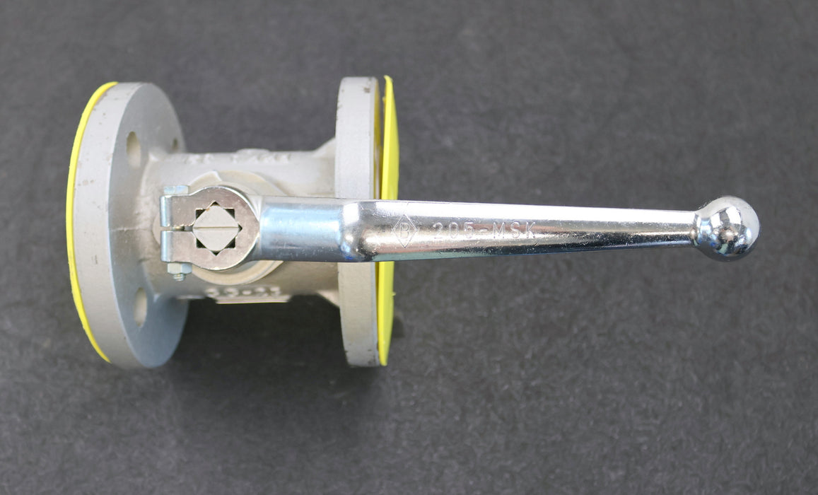 Bild des Artikels BÖHMER-Flanschkugelhahn-FKK-V-015.1190-DN32-PN25-FlanschØ-140mm-unbenutzt