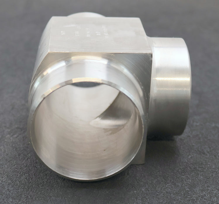 Bild des Artikels KG-Schweiß-T-Stück-nach-DIN2615-Abmessungen-88,9x2,9mm-Edelstahl-1.4571-V4A