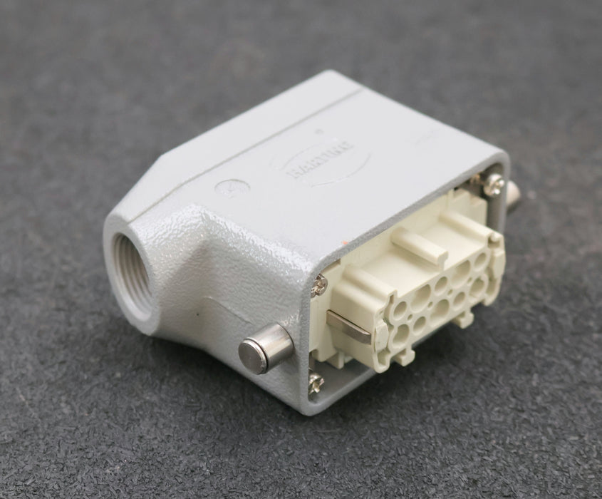 Bild des Artikels HARTING-Steckverbinder-mit-Gehäuse-Han-10-ESS-F-10-polig-16A-500V-6kV-unbenutzt