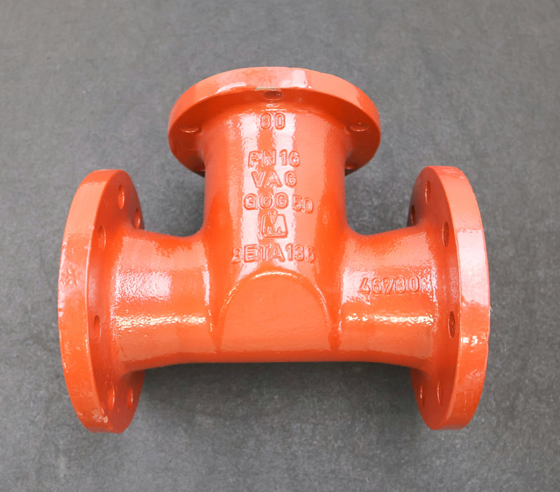 Bild des Artikels VAG-Gehäuse-für-Absperrschieber-BETA-136-DN80-PN16-unbenutzt