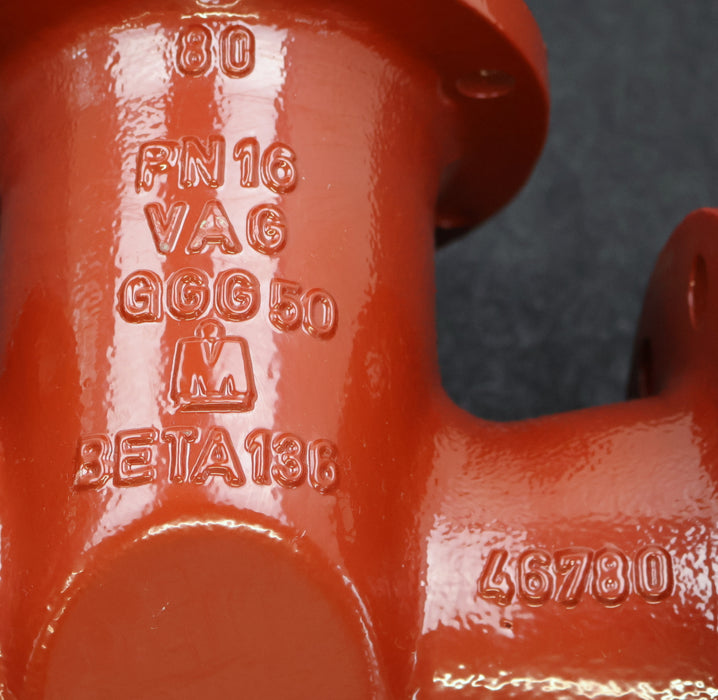 Bild des Artikels VAG-Gehäuse-für-Absperrschieber-BETA-136-DN80-PN16-unbenutzt