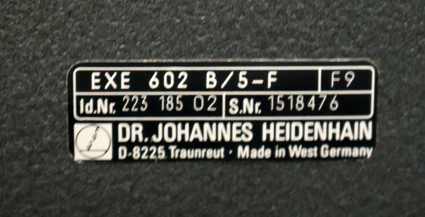 Bild des Artikels HEIDENHAIN-Interpolation-Digitizing-Module-EXE-602-B/5-F-ID.Nr.-223-185-02