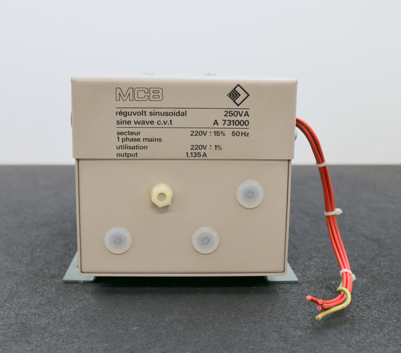 Bild des Artikels MCB-Sinus-Konstantspannungsregler-250VA-A731000-220V-50Hz-220V-1,135A