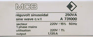 Bild des Artikels MCB-Sinus-Konstantspannungsregler-250VA-A731000-220V-50Hz-220V-1,135A