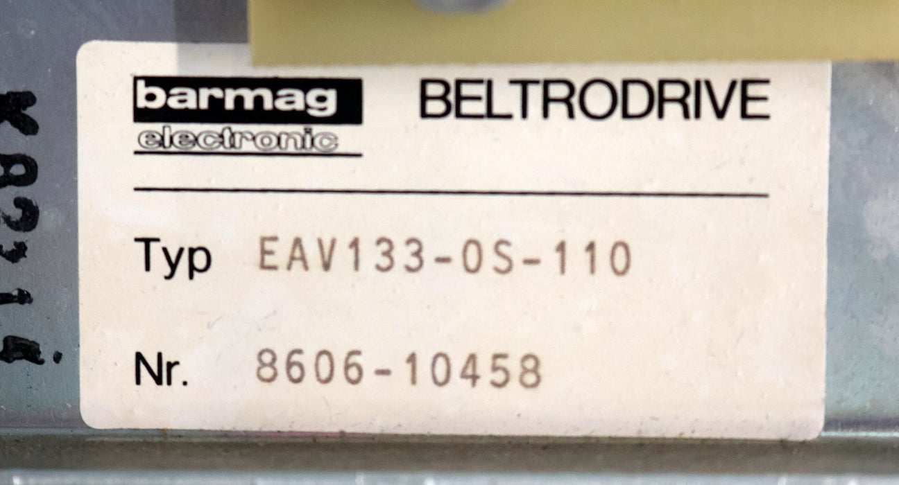 Bild des Artikels BARMAG-BELTRO-DRIVE-EAV133-0S-110-gebraucht