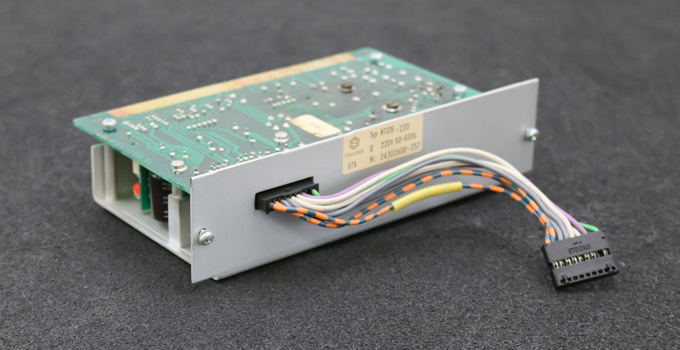 Bild des Artikels SCHLEICHER-Netzteil-NT015-220-220VAC-50-60Hz-KL-803-52A-LUE020+038-94V-0