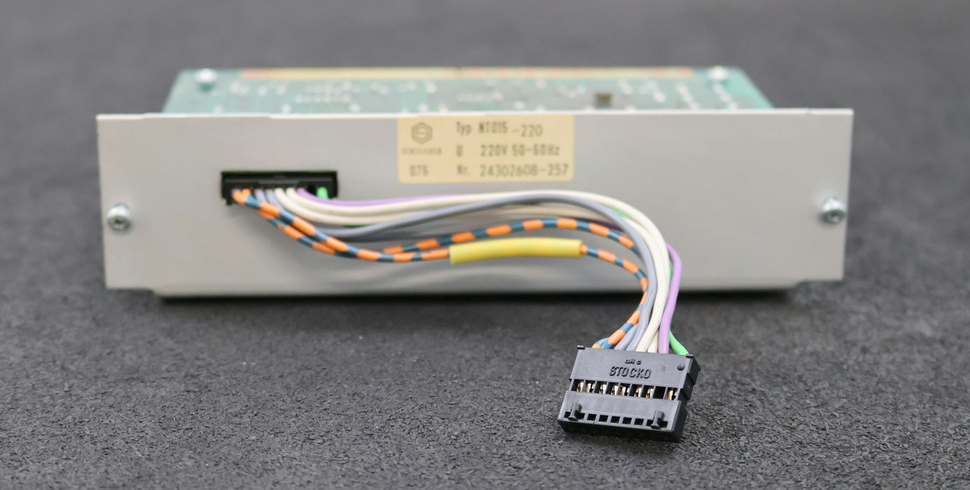 Bild des Artikels SCHLEICHER-Netzteil-NT015-220-220VAC-50-60Hz-KL-803-52A-LUE020+038-94V-0