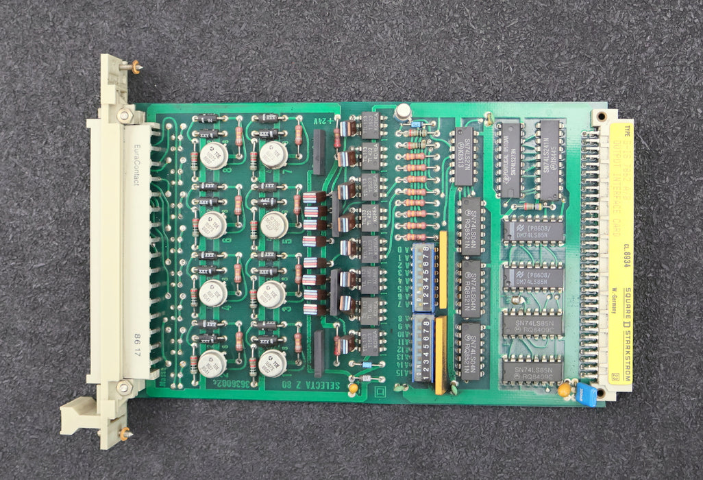 Bild des Artikels SQURRE-D-Output-Interface-Card-S-IS-7862-A/B-CL.-8934-Z.Nr.-636.002/1.2.01