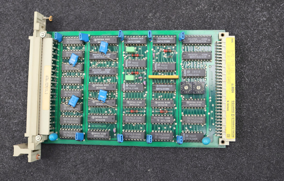 Bild des Artikels SQURRE-D-32-Bit-counter-card-S-MC-7874-Z32-CL.-8934-Z.Nr.-636.024/1.1-gebraucht