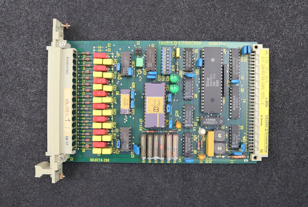 Bild des Artikels SQURRE-D-A/D-Converter-card-Version-A-S-MC-7872-AD/A-CL.-8934-Z.Nr.-636.015/1.1