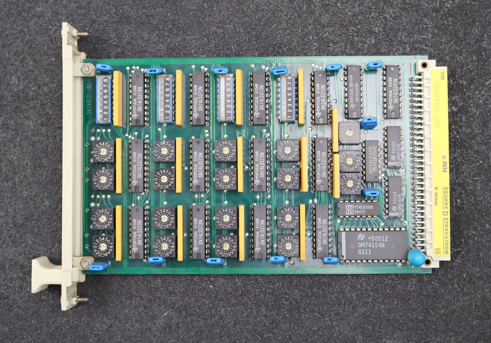 Bild des Artikels SQURRE-D-Parameter-Karte-Z.Nr.-636.017/1.1-CL.-8934-gebraucht