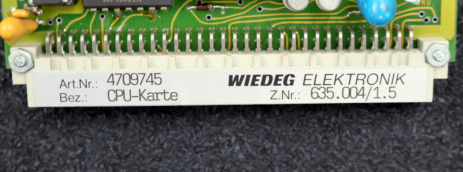 Bild des Artikels WIEDEG-br>CPU-Karte-Art.Nr.-4709745-Z.Nr.-635.004/1.5-gebraucht