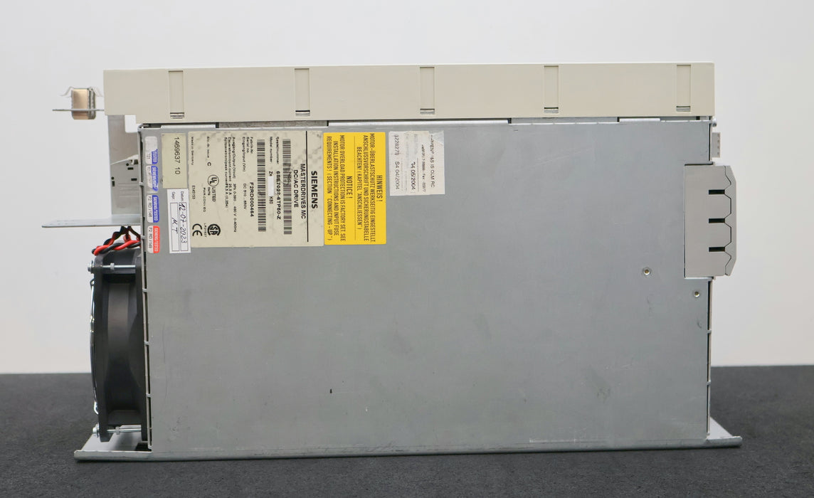 Bild des Artikels SIEMENS-MASTERDRIVES-Spannungszwischenkreisumrichter-6SE7022-6TP50-Z-Z=-K80