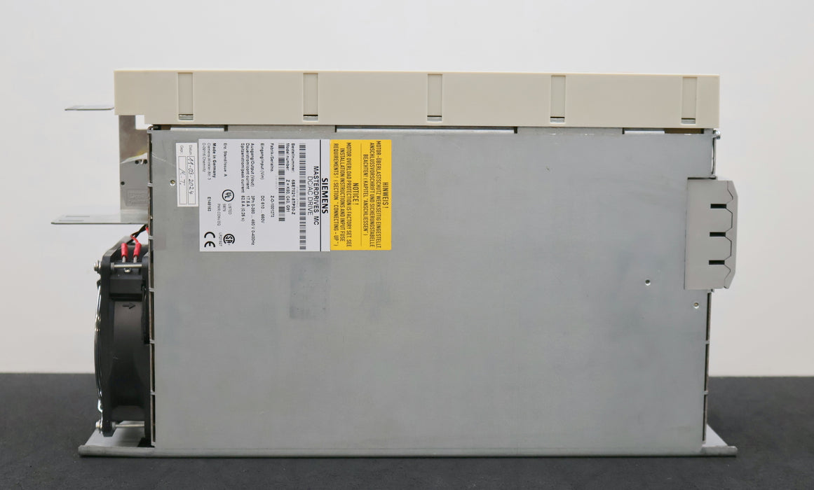 Bild des Artikels SIEMENS-MASTERDRIVES-Spannungszwischenkreisumrichter-6SE7021-8TP50-Z-Z=-G91+C43