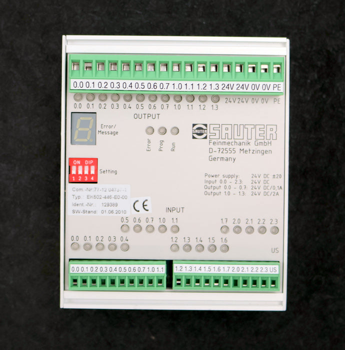 Bild des Artikels SAUTER-FEINMECHANIK-Steuereinheit-EK502-Typ-EK502-446-E0-00-Ident-Nr.-129389