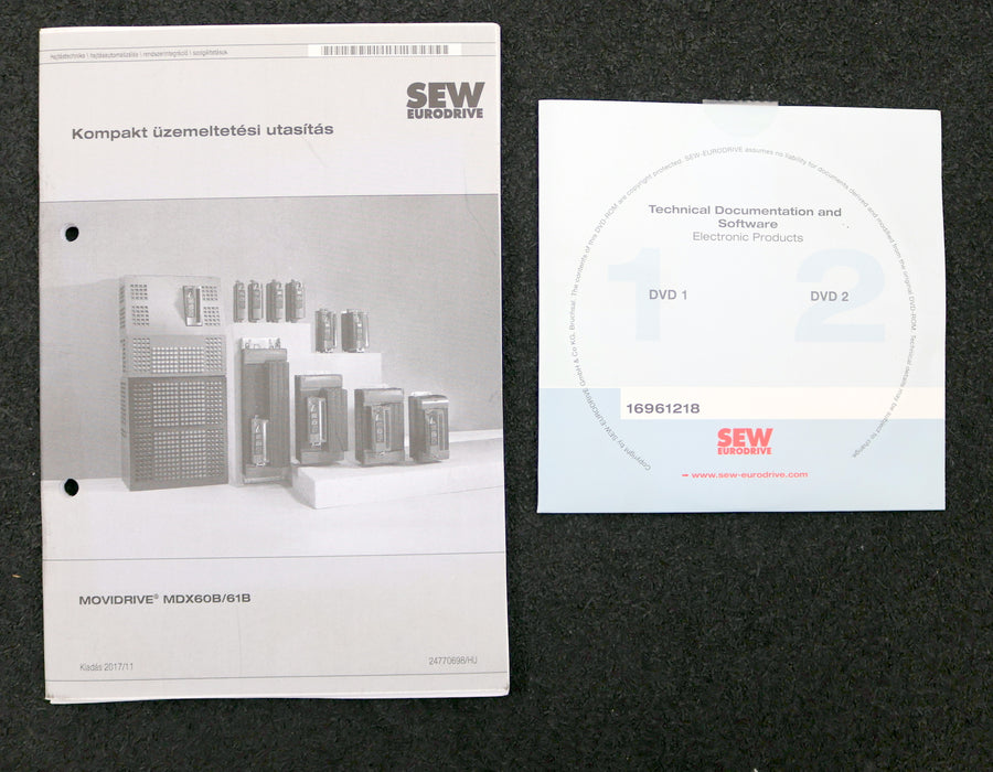 Bild des Artikels SEW-Frequenzumrichter-MDX61B0011-5A3-4-00-mit-Bremswiderstand-BW090-P52B