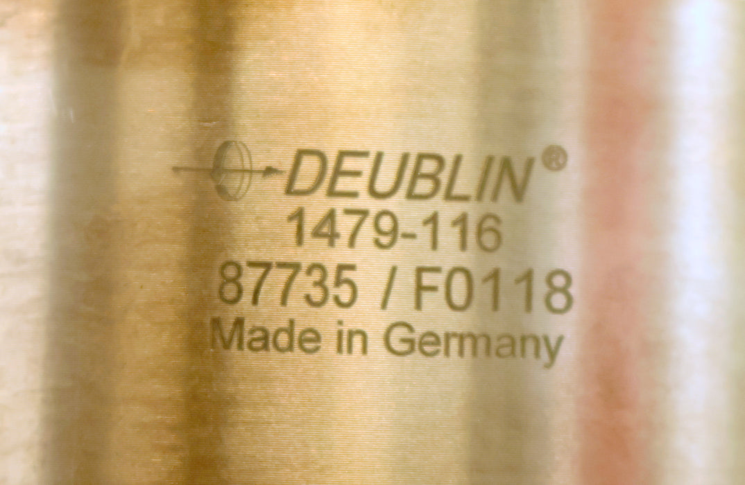 Bild des Artikels DEUBLIN-Drehdurchführung-1479-116-DD,-4-Wege-Anschluss-G-1/2"-unbenutzt-in-OVP