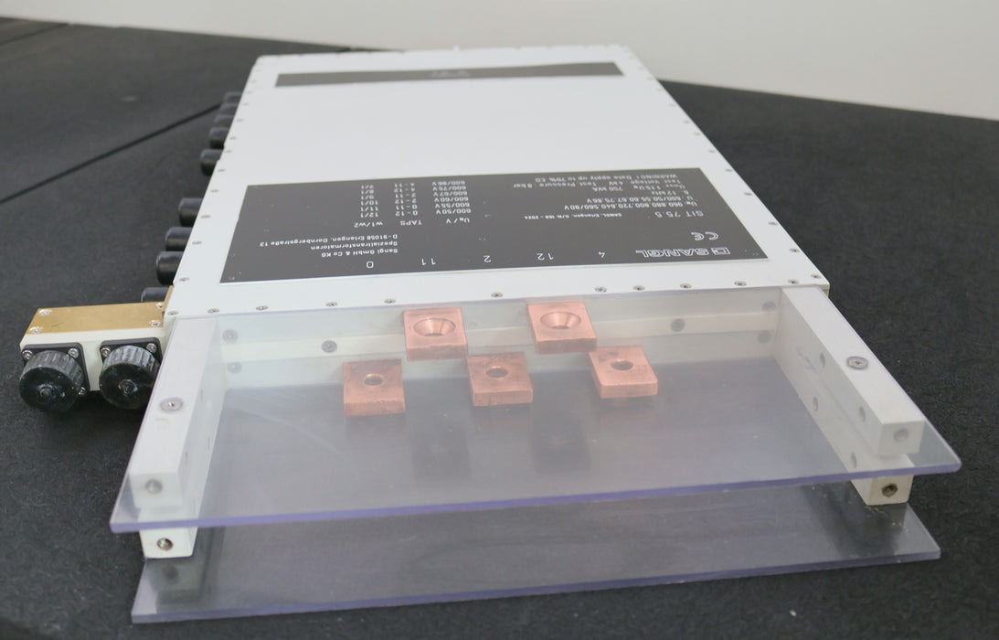 Bild des Artikels SANGL-Scheibentransformator-SIT-75.5-750kVA-50-86V-6-12KHz-unbenutzt