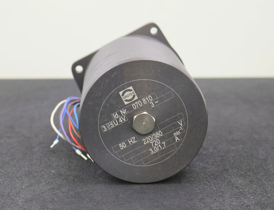 Bild des Artikels SAUTER-FEINMECHANIK-SK-989A-8p-Ident-Nr.-070810-220/380V-50Hz-720U/min-3,0/1,7A