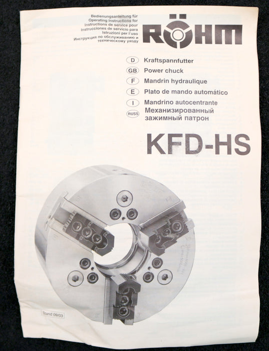 Bild des Artikels RÖHM-Kraftspannfutter-KFD-160/3HS-1/16-ZA140-Id.-Nr.-430466-0000-3-Backenfutter