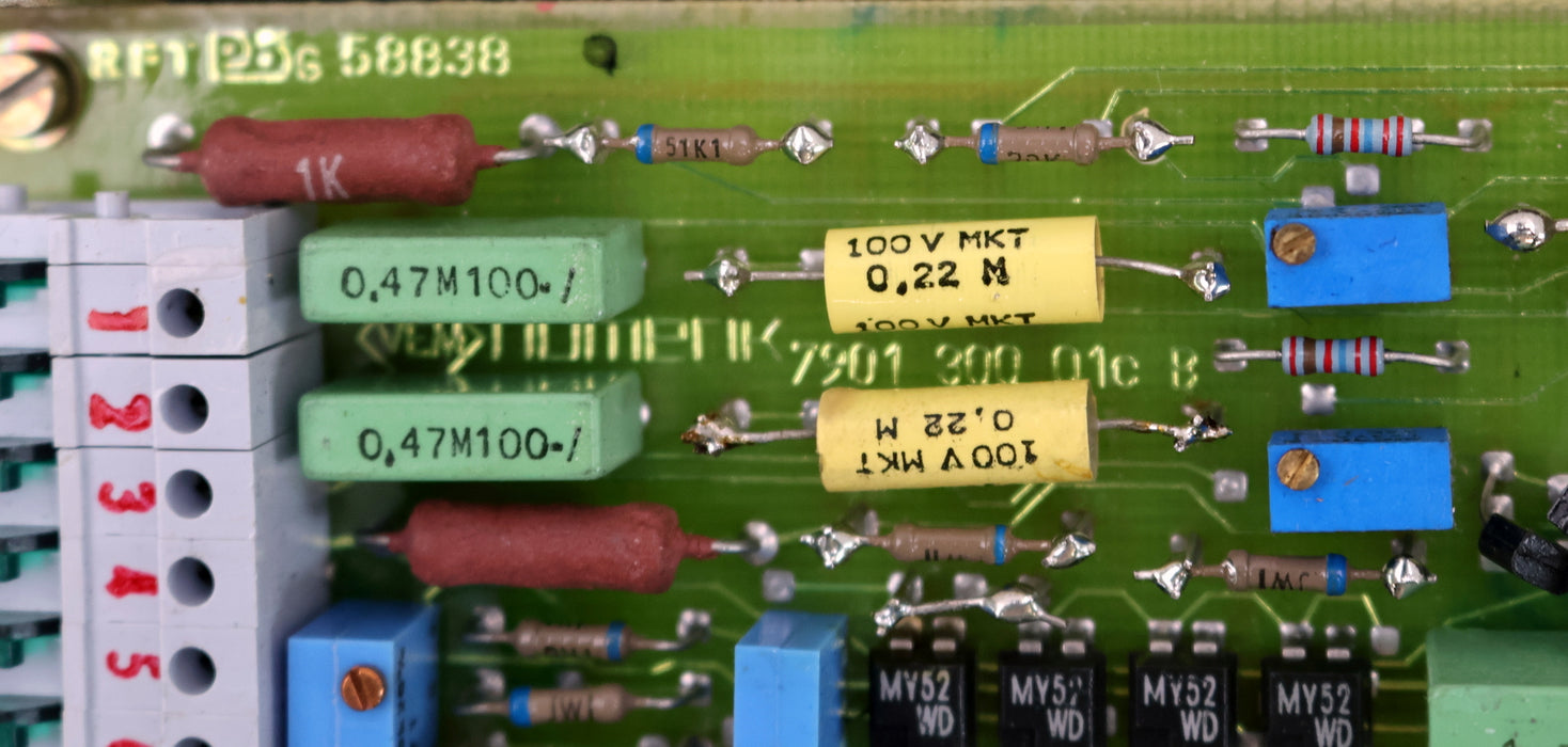 Bild des Artikels VEM-NUMERIK-RFT-DDR-Platine-RFT-58838-7901-300-010-Reglerkarte-für-TDR-700