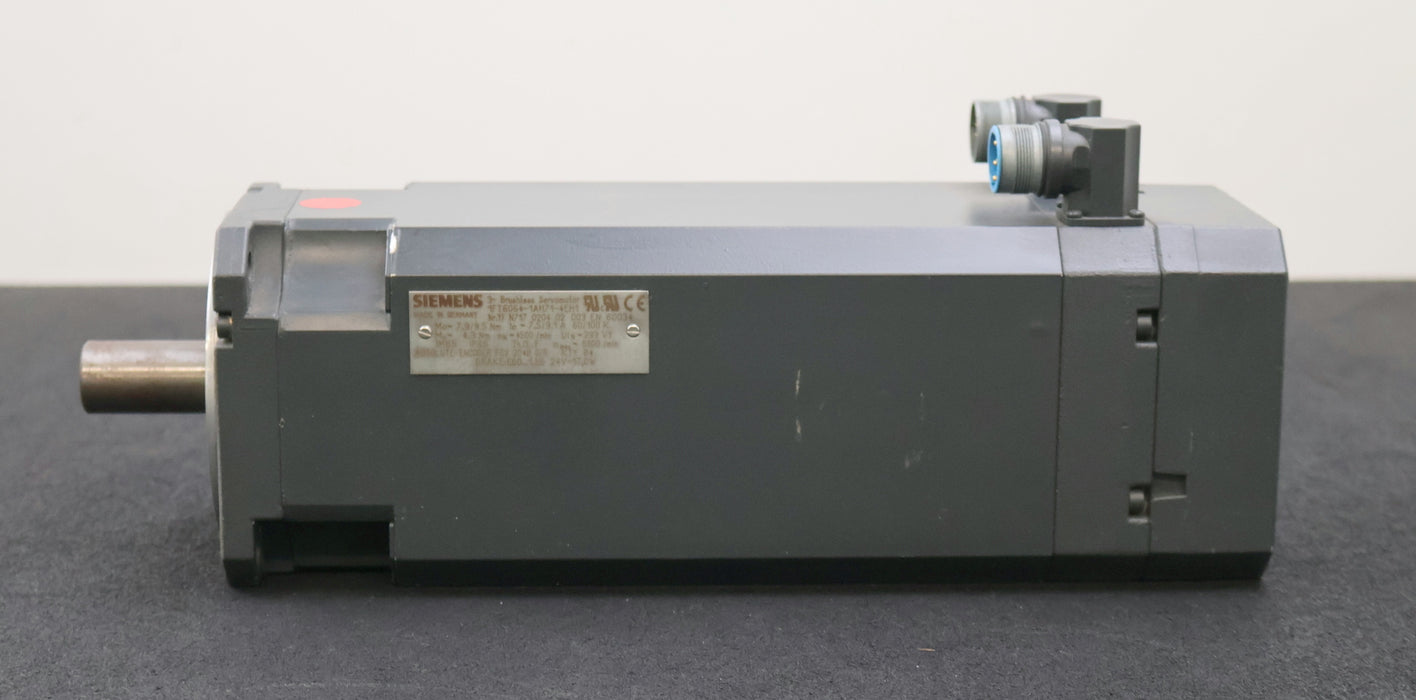 Bild des Artikels SIEMENS-Servomotor-1FT6064-1AH71-3EH1-Mo=-7,9/9,5Nm-MN=-4,3Nm-nmax=-6000U/min