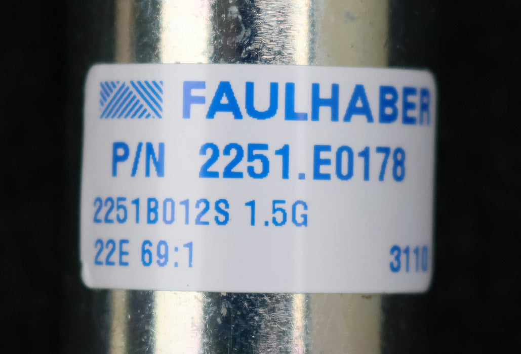 Bild des Artikels FAULHABER-Mini-Stirnradgetriebemotor-2251.E0178--2251B012S-1.5G-3110-22E-69:1