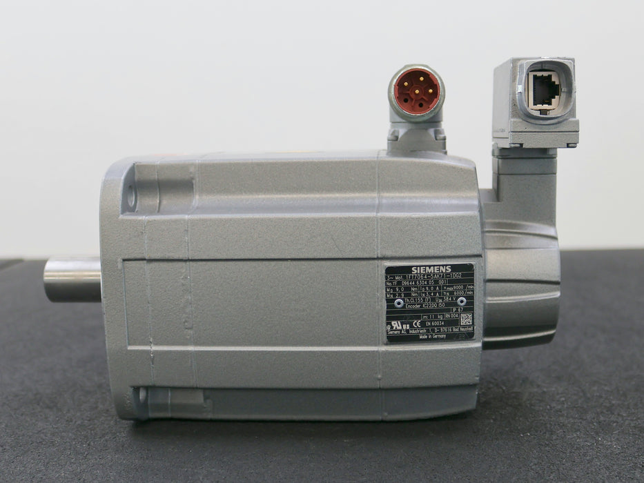 Bild des Artikels SIEMENS-Servomotor-1FT7064-5AK71-1DG2-Mo=-9Nm-MN=-2,9Nm-nmax=-9000U/min