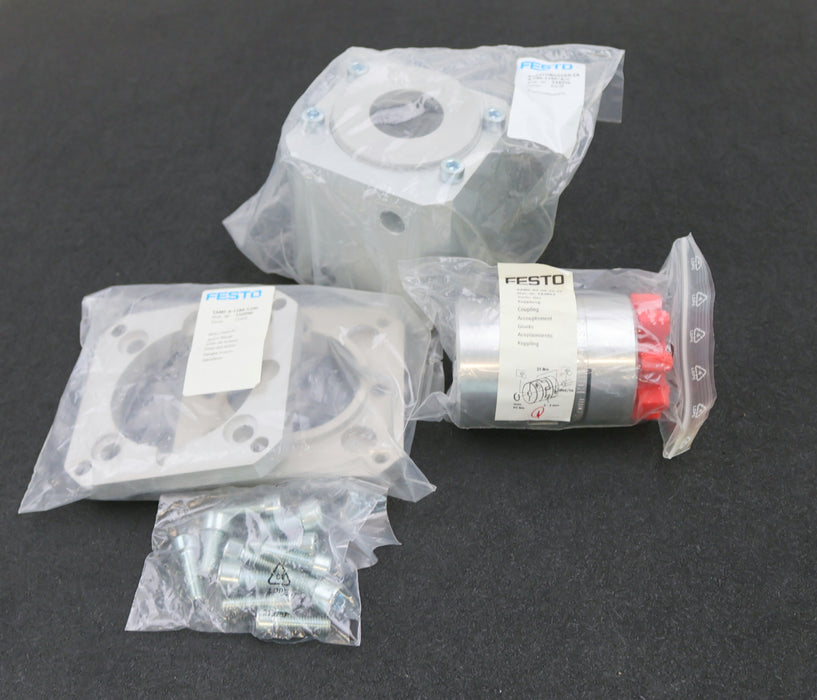 Bild des Artikels FESTO-Axialbausatz-EAMM-A-F80-120G-Mat.Nr.-550953-mit-Kupplung-EAMC-65-90-25-25