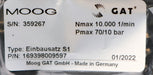 Bild des Artikels MOOG-/-GAT-Drehdurchführung-/-Kupplung--Einbausatz-S1-Part-nr.-169398009597