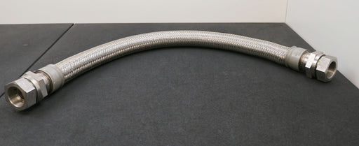 Bild des Artikels BERGHÖFER-Wellschlauch-Edelstahl-1.4571-DN40-mit-2"-Sechskantmuffe-Länge-1m