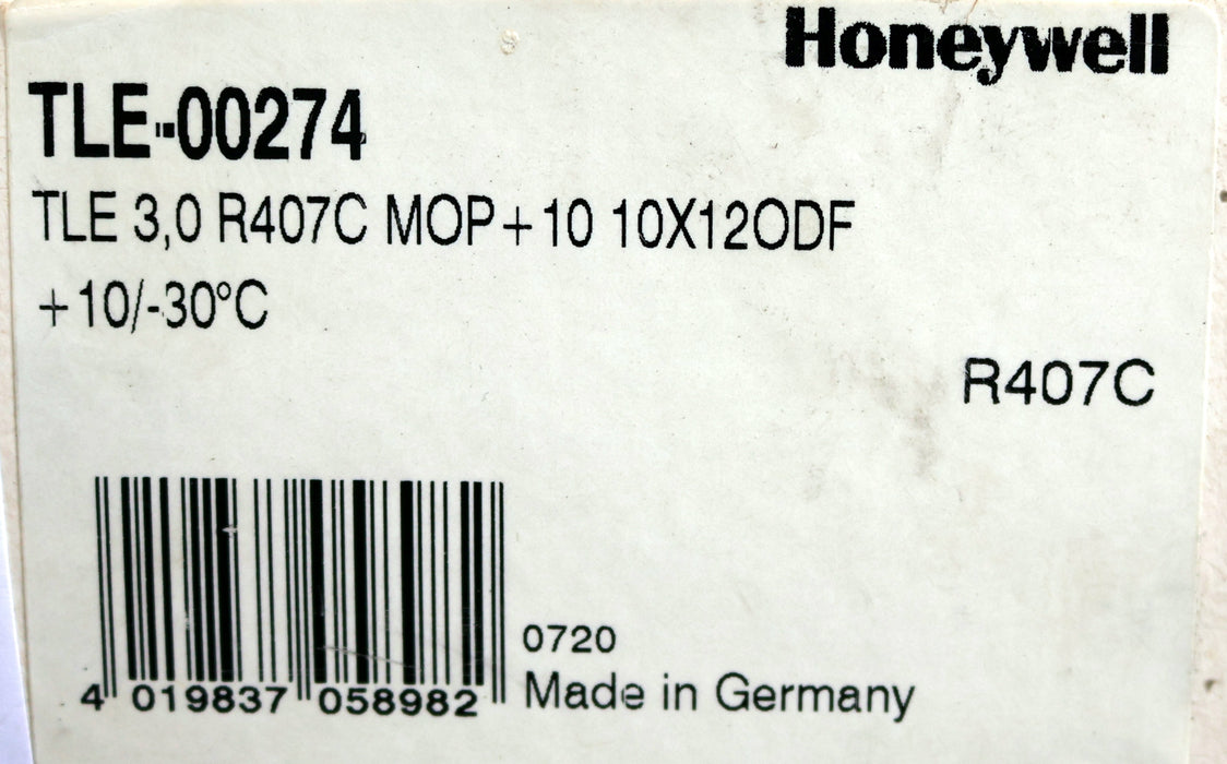 Bild des Artikels HONEYWELL-Thermostatisches-Expansionsventil-R407C-TLE-00274-+10/-30°C