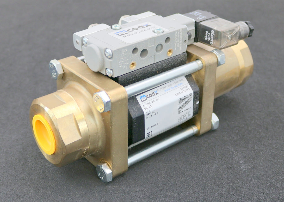 Bild des Artikels MÜLLER-COAX-2/2-Wege-Ventil-5-VMK-25-NC-523935-mit-AVENTICS-0820022987-DN25